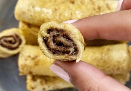 Air Fryer French-toast-roll-ups