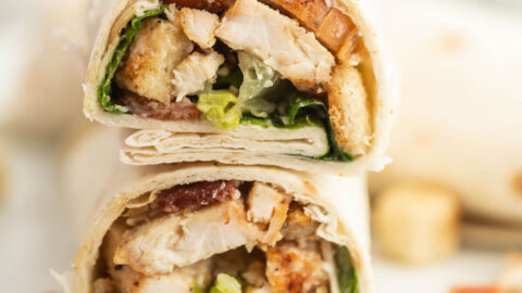 Grilled-Chicken-Caesar-Wrap