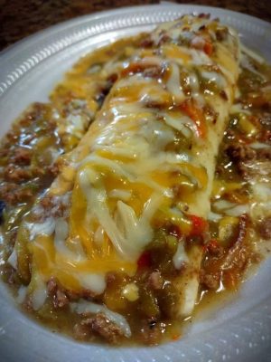 SMOOTHER GREEN CHILE BURRITO
