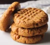 Air Fryer 3 Ingredient Peanut Butter Cookies