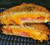 Air Fryer Grilled Ham and Cheese