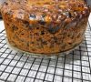Air Fryer Christmas Cake