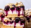 Gluten Free Blueberry Cheesecake Bars