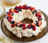 Pavlova Wreath (gluten free and dairy free)