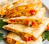 Air Fryer Cheesy Pizza Quesadillas