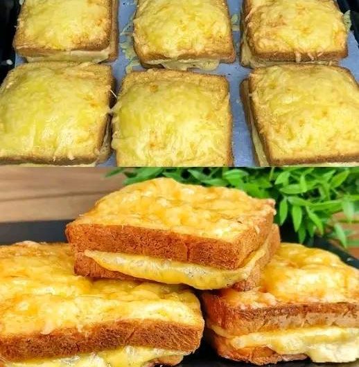 Air Fryer 3-Ingredient Cheese Toast