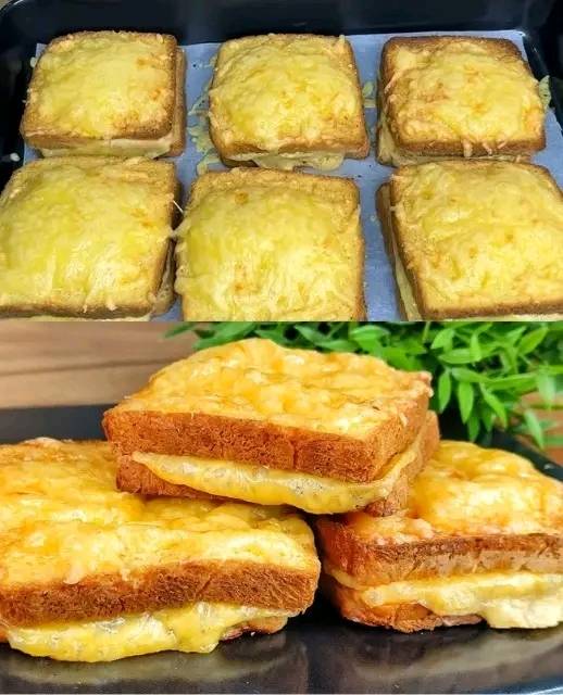 Air Fryer 3-Ingredient Cheese Toast