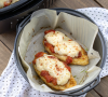 3-Ingredient Air Fryer Cheesy Mozzarella Chicken
