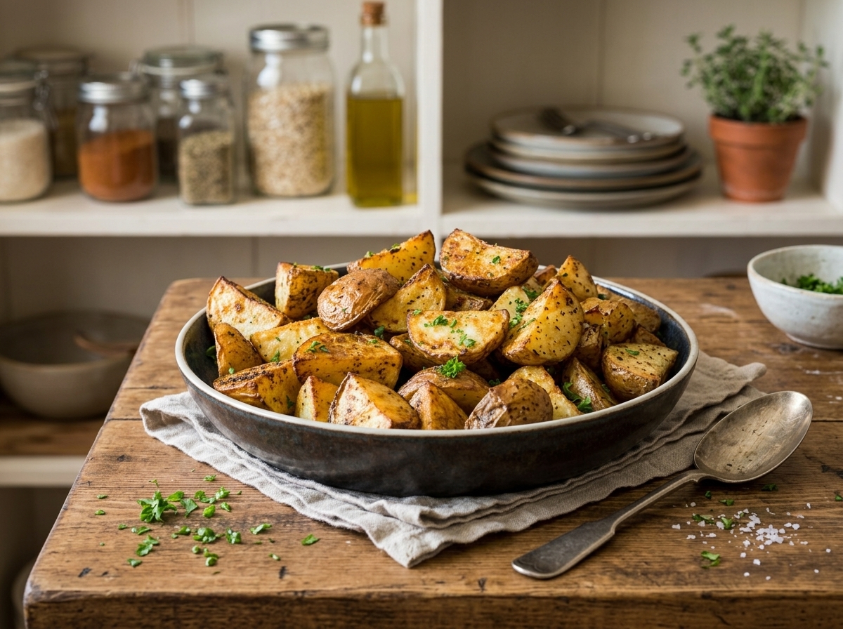 2-Ingredient Air Fryer Potato