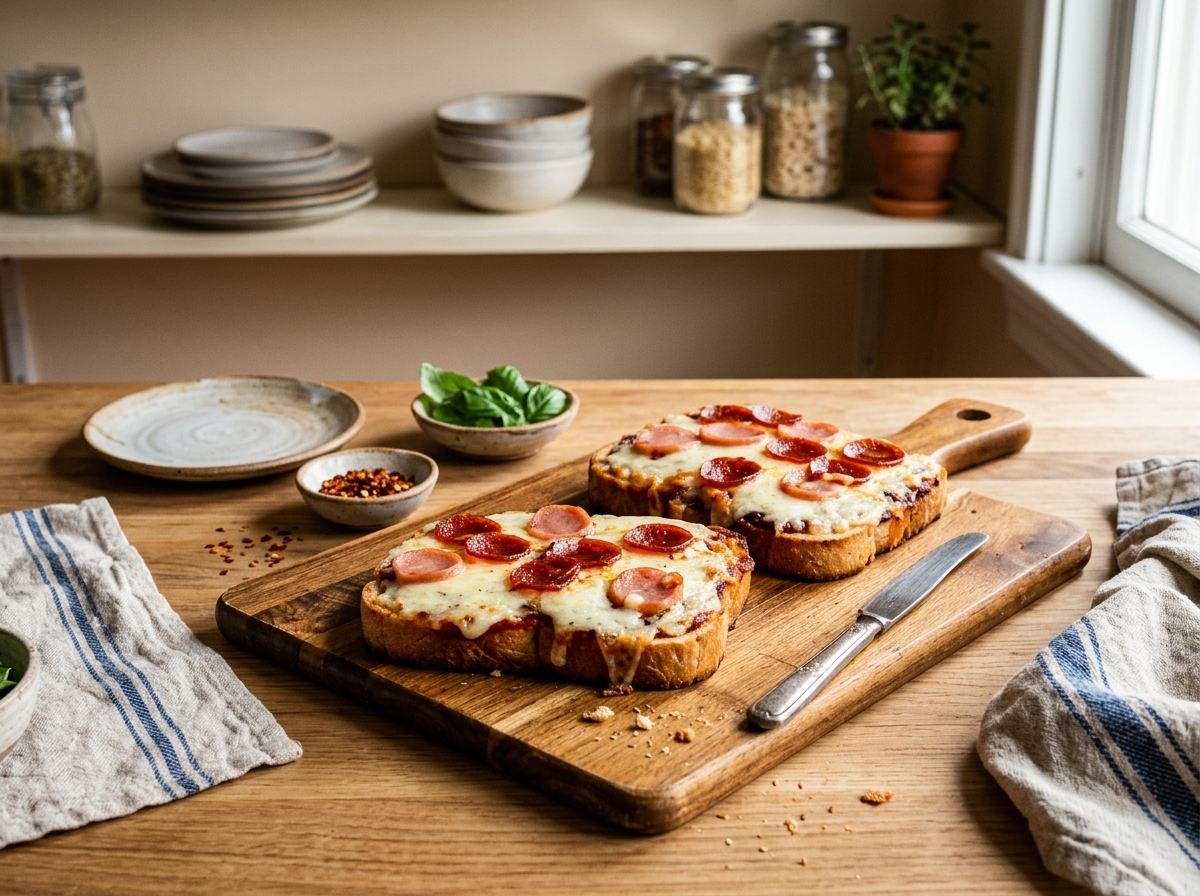 Air Fryer Pizza Toast