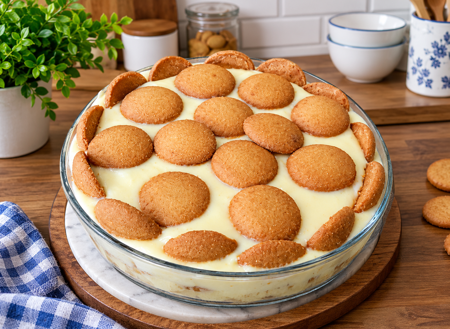 Creamy Banana Pudding Treat Dessert 