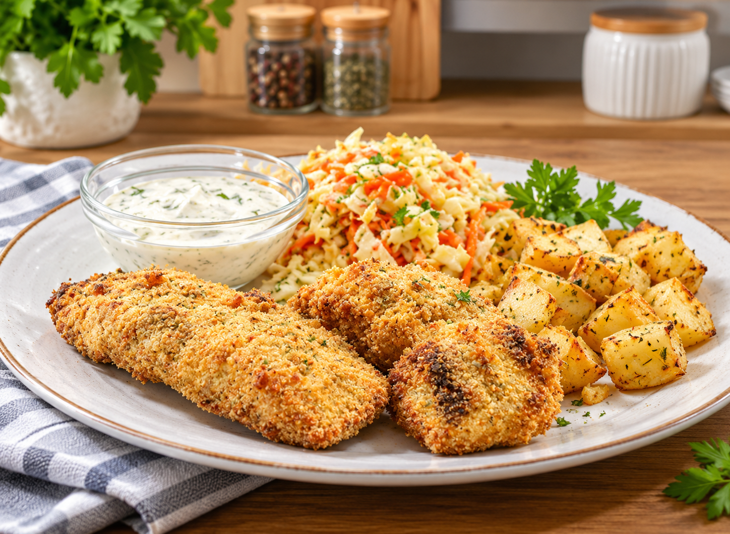 Crispy Air Fryer Cod