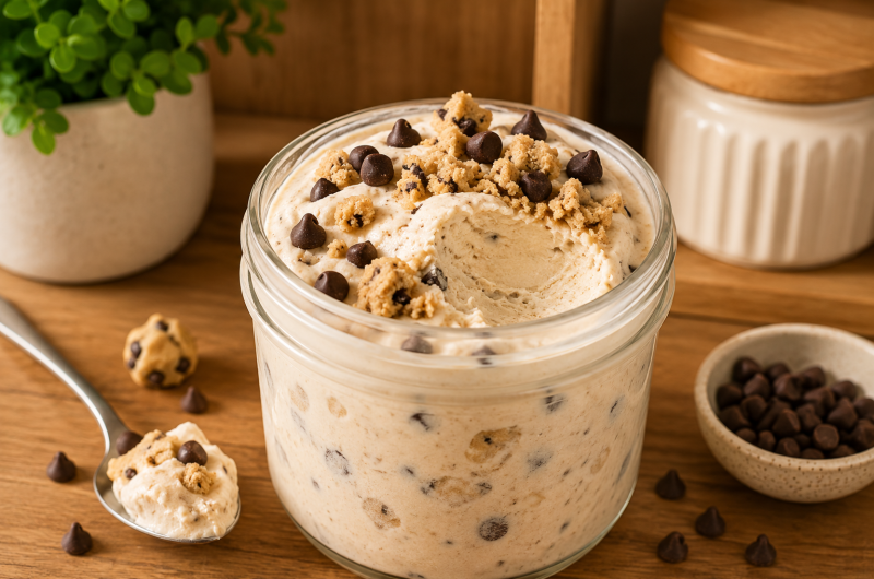 Easy Cookie Dough Protein Ice Cream - CP