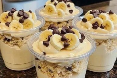 High-Protein Banana Pudding