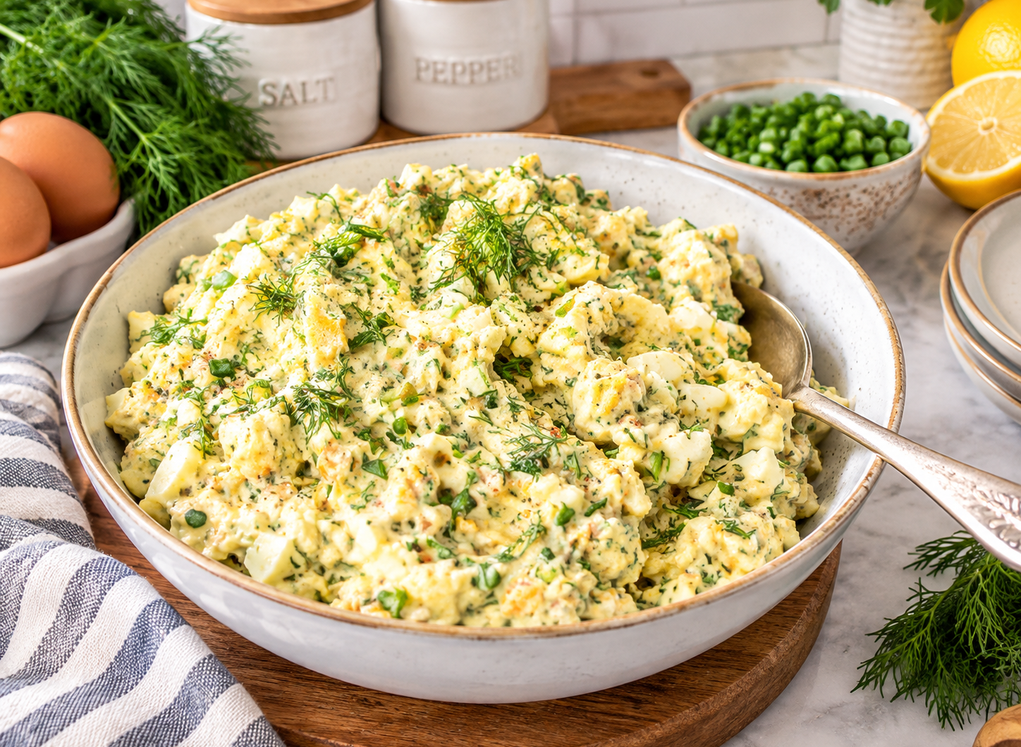 High-Protein Creamy Cottage Cheese Egg Salad