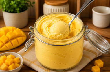 High Protein Mango Ice Cream - CP
