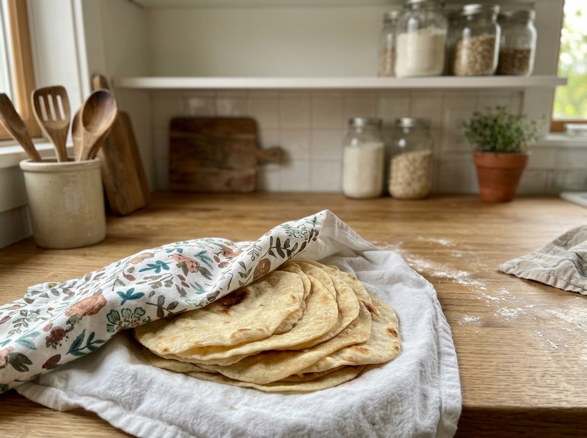 Sourdough Flour Tortillas Recipe