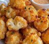 Air Fried Cauliflower Cheese