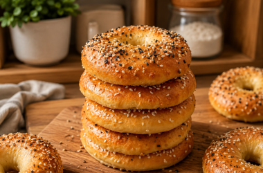 High Protein Bagels