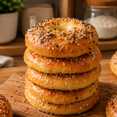 High Protein Bagels