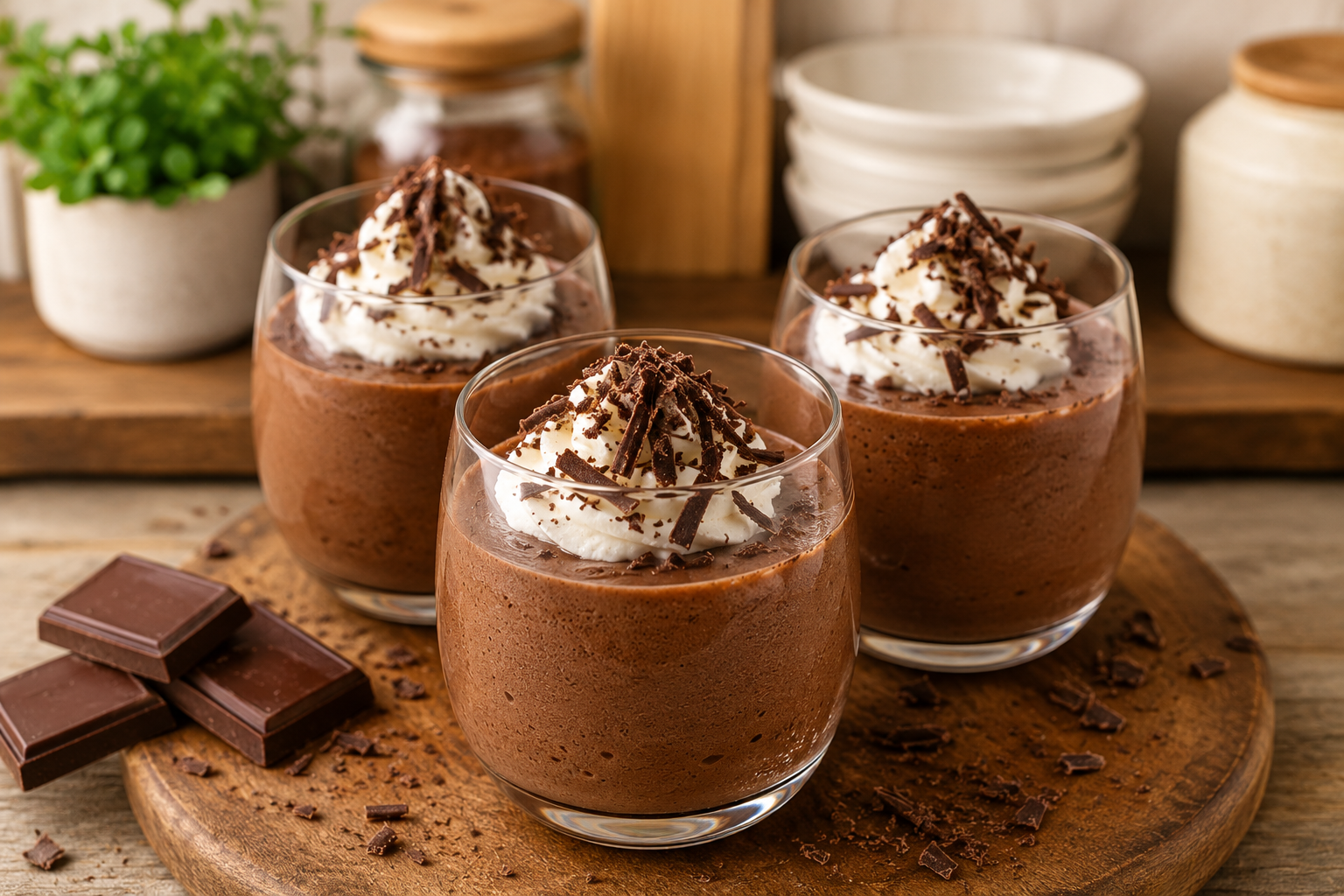 High Protein Chocolate Mousse Easy Recipe
