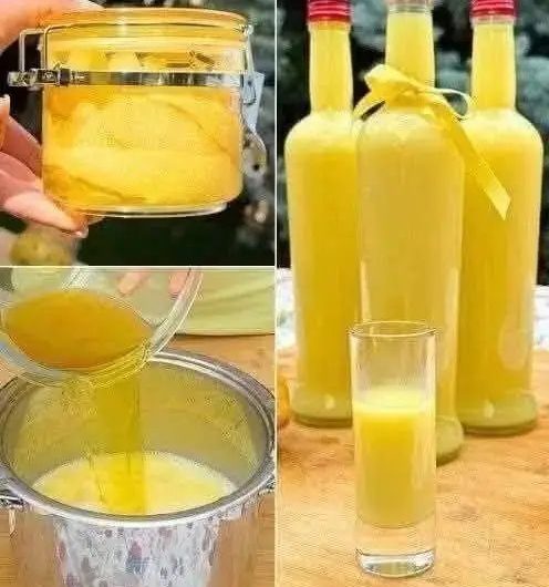 Lemon ginger water