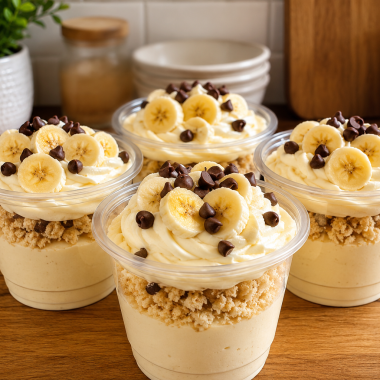 High Protein Banana Pudding - CP