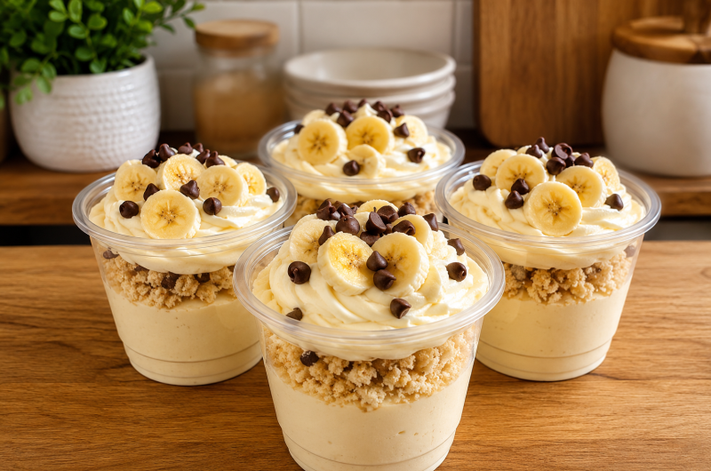 High Protein Banana Pudding - CP