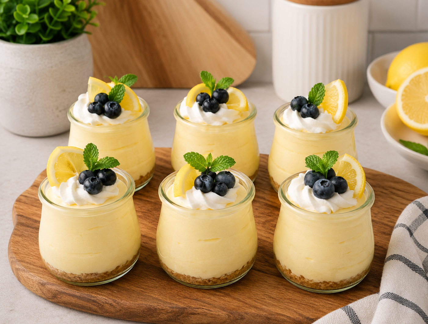 Keto Lemon Cheesecake Mousse Recipe