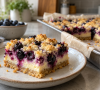Gluten Free Blueberry Cheesecake Bars